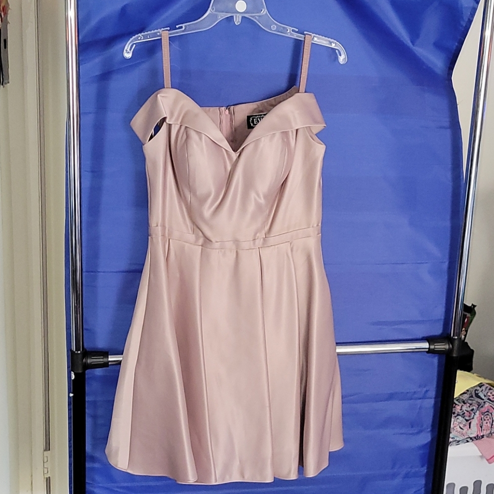 Muave  colored dress won once for a few hours